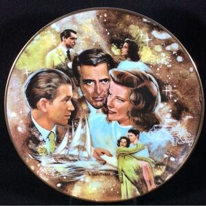 The Philadelphia Story Collector Plate Numbered The Golden Age Of Cinema MGM